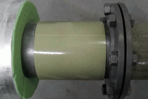 PEM Putty Applied to flange joints